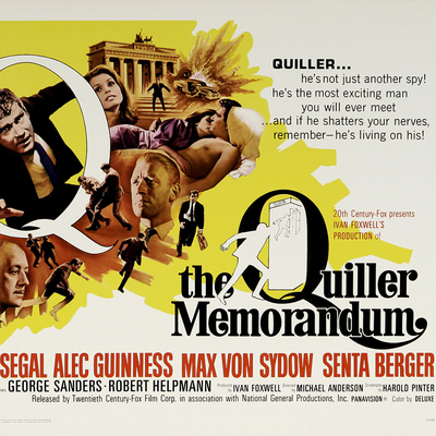 NextImg:No Wall Between Us: Spy Movies and the Strange World of The Quiller Memorandum